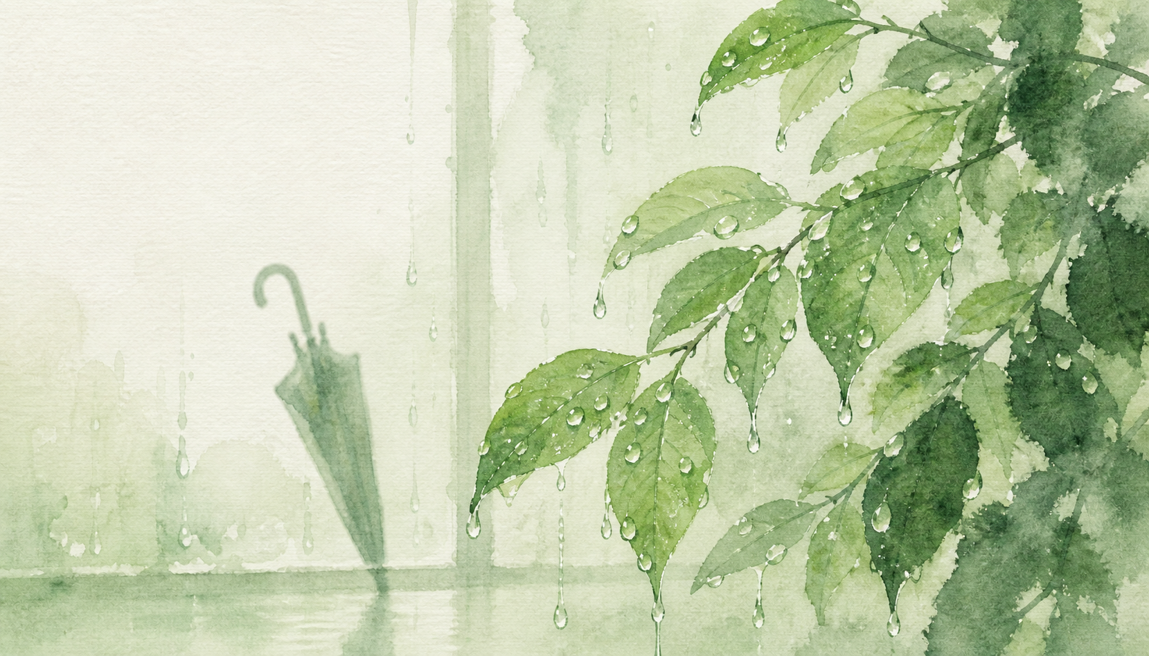 雨の日の訪問看護で利用者さまに寄り添う様子